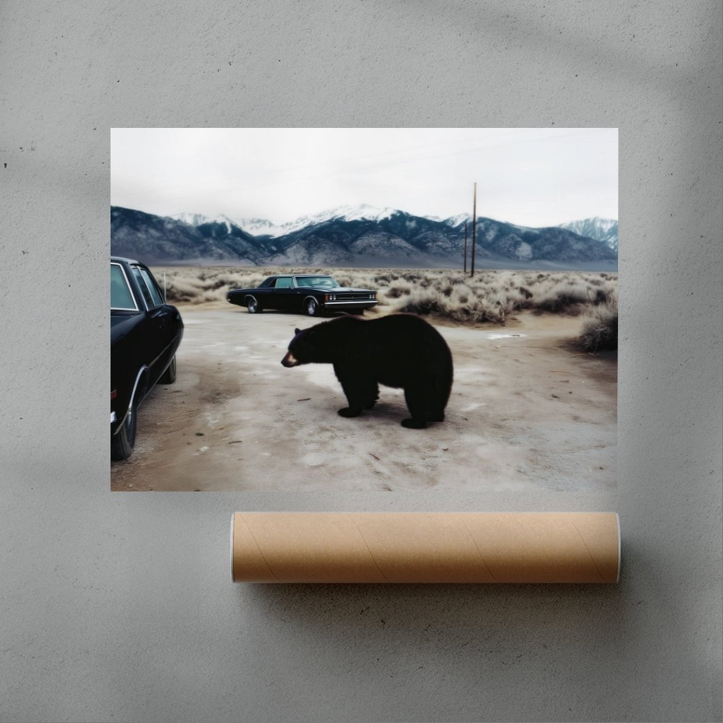 Close Call contemporary wall art print by Max Viper - sold by DROOL