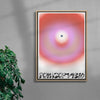 Point of view contemporary wall art print by Henry M. - sold by DROOL