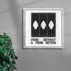 From Without contemporary wall art print by Alexander Khabbazi - sold by DROOL
