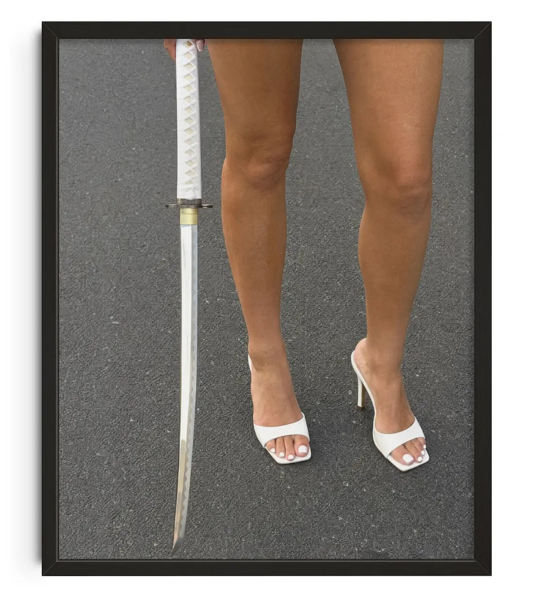 WHITE ANGEL. contemporary art print by Ces XC - sold by DROOL
