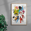 Something Bright contemporary wall art print by Kitasavi - sold by DROOL
