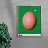 Huevos (Eggs) contemporary wall art print by Miguel Vides - sold by DROOL