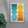Breathe contemporary wall art print by Mirza Talovic - sold by DROOL
