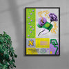 Signal From The Future contemporary wall art print by Itamar Makover - sold by DROOL