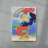Grow Through It contemporary wall art print by Pointless Illustrations / James Lacey - sold by DROOL