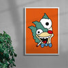 Picasso Krusty contemporary wall art print by Ignorance1 - sold by DROOL
