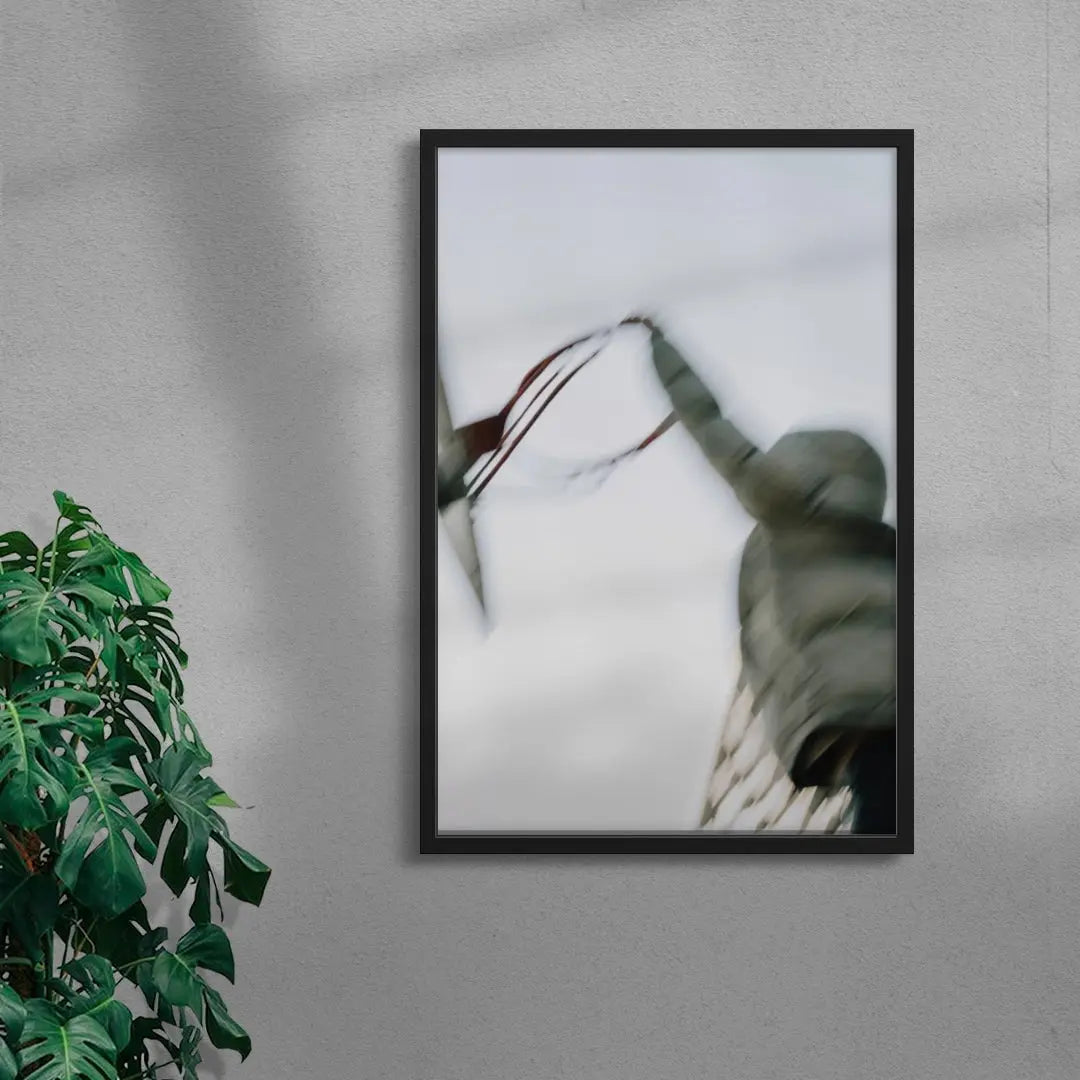 Dunked. contemporary wall art print by Mackenzie Duncan - sold by DROOL