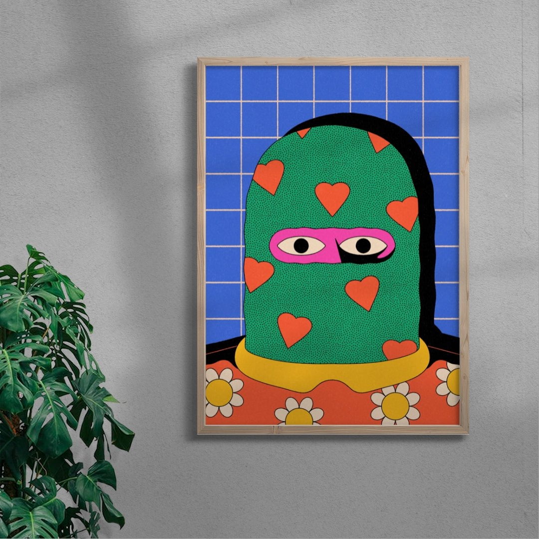 See You contemporary wall art print by Azaazelus - sold by DROOL