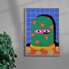 See You contemporary wall art print by Azaazelus - sold by DROOL