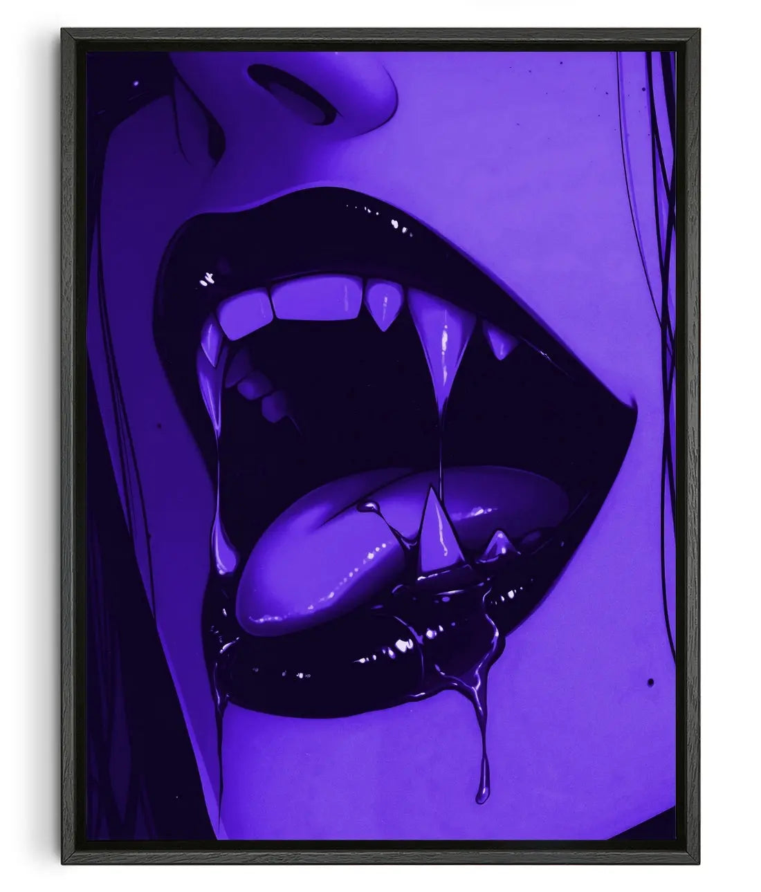 Obey me contemporary canvas print by MelancholyMachinations - sold by DROOL