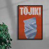 Tōjiki contemporary wall art print by Henry M. - sold by DROOL