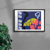 Blossom contemporary wall art print by Jenny Beard - sold by DROOL