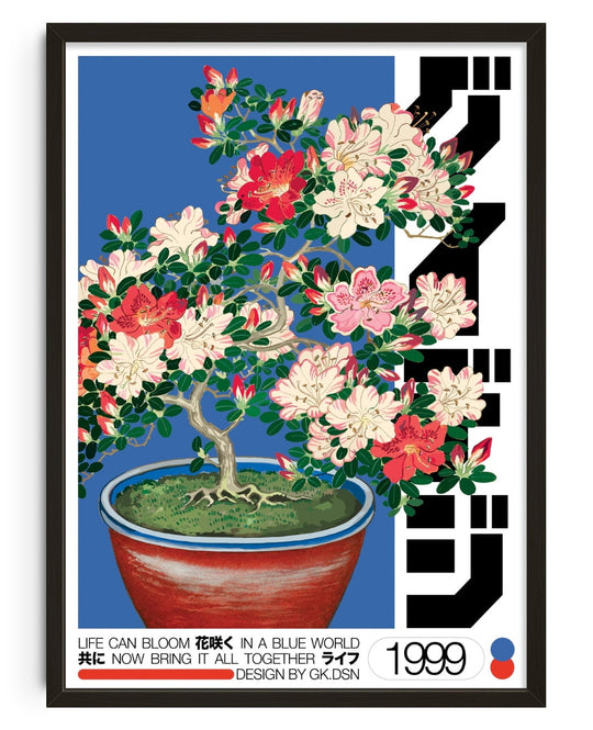 Japanese Bloom - UNFRAMED