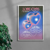 Love Club at 24 Moons contemporary wall art print by Rowena Lloyd - sold by DROOL