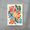 Meeting in the Kaleidoscopic Forest contemporary wall art print by Nick Liefhebber - sold by DROOL