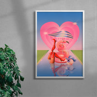 Thumbnail for Relaxation in the Sun contemporary wall art print by Paulina Almira - sold by DROOL