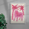 But I Do Believe In Death contemporary wall art print by Kwonny - sold by DROOL