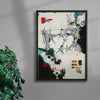 Cold Constellations contemporary wall art print by Kitasavi - sold by DROOL