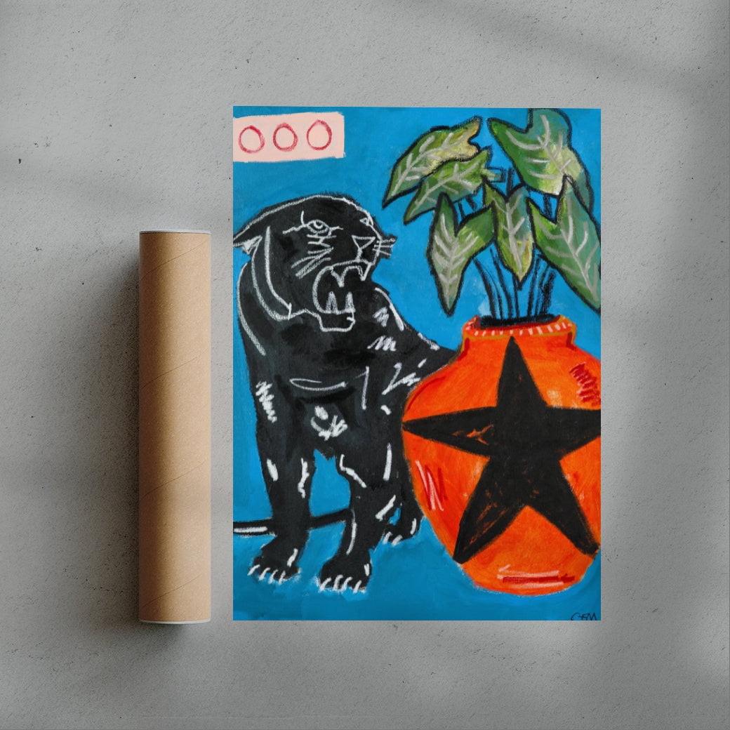 Staying Grounded contemporary wall art print by Caitlin Flood-Molyneux - sold by DROOL