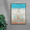 Zhao Dai pres. Vladimir Ivkovic contemporary wall art print by MENSLIES - sold by DROOL