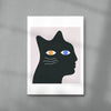 Catman contemporary wall art print by David Vanadia - sold by DROOL