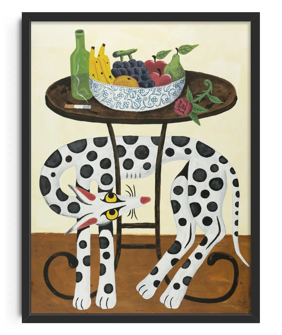 The Beggar contemporary art print by Jamie Muck - sold by DROOL