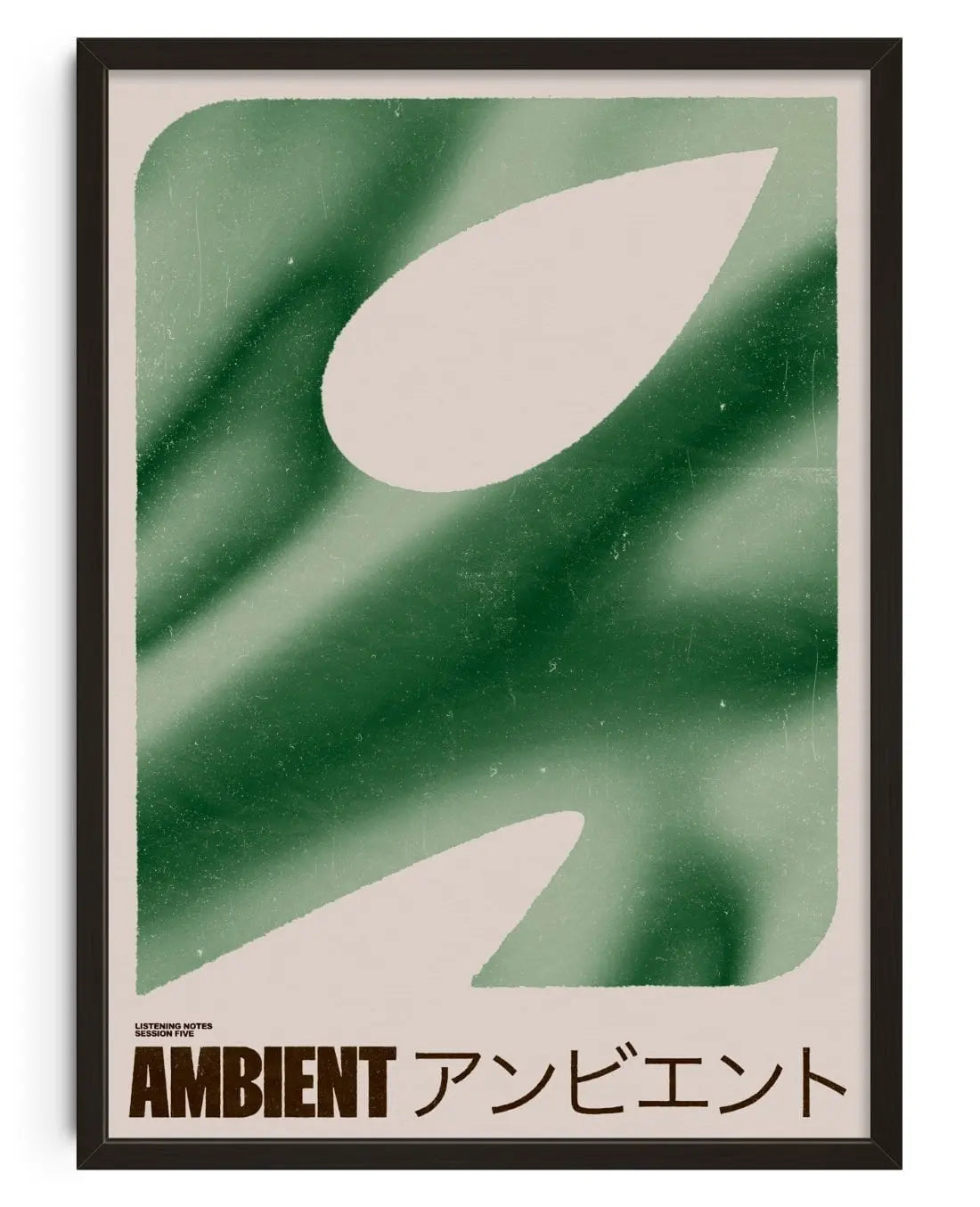 Ambient contemporary wall art print by Henry M. - sold by DROOL