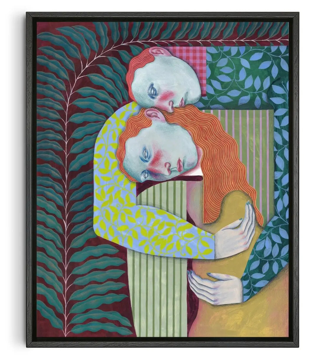 In Your Arms contemporary wall art print by Carla Petelski - sold by DROOL