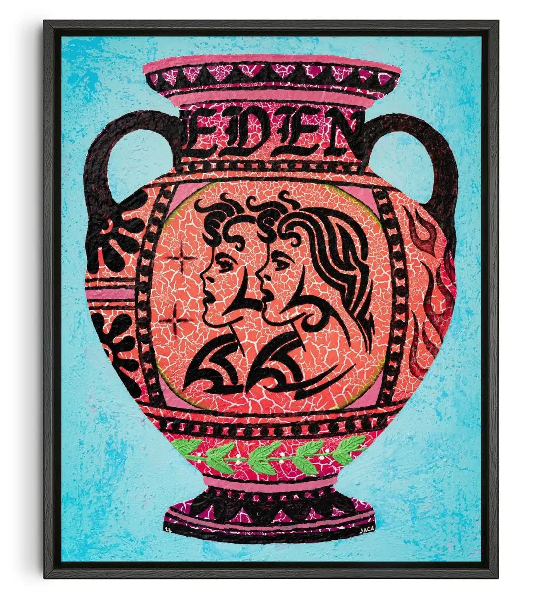 Pot 34 contemporary wall art print by Julien Jaca - sold by DROOL