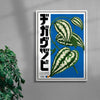 LA VINES contemporary wall art print by George Kempster - sold by DROOL