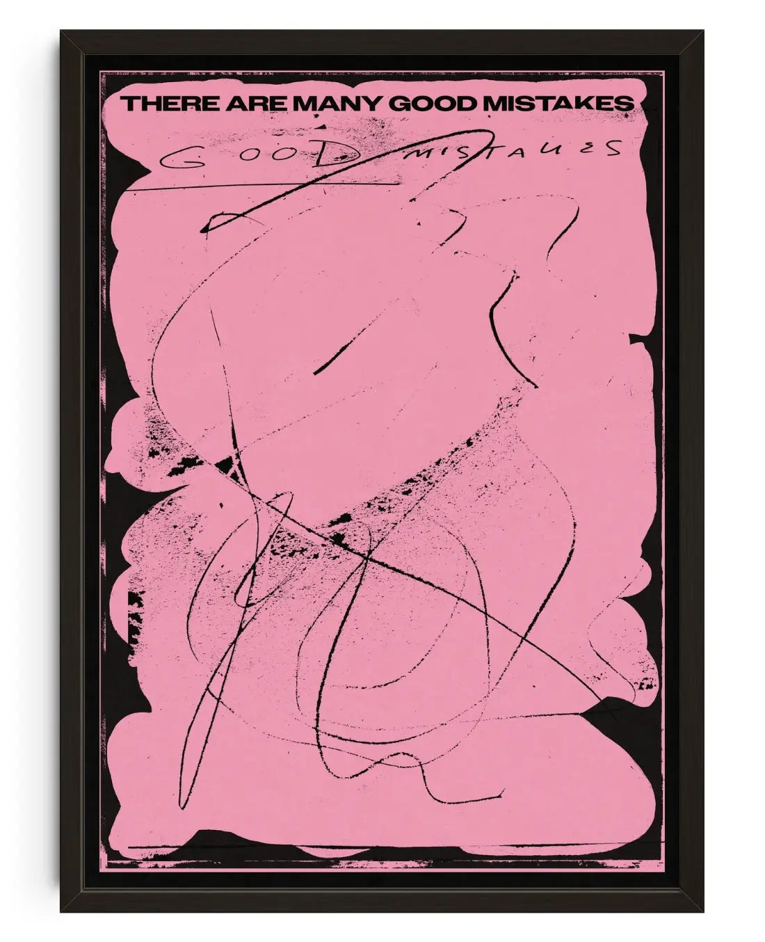 Many Good Mistakes contemporary art print by Imo Sinclair - sold by DROOL