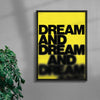 DREAM contemporary wall art print by Brad Mead - sold by DROOL