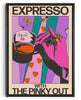 Cargar imagen en el visor de la galería, Expresso With the Pinky Out contemporary wall art print by Azaazelus - sold by DROOL