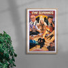 The Sopranos contemporary wall art print by Deadly Prey - sold by DROOL