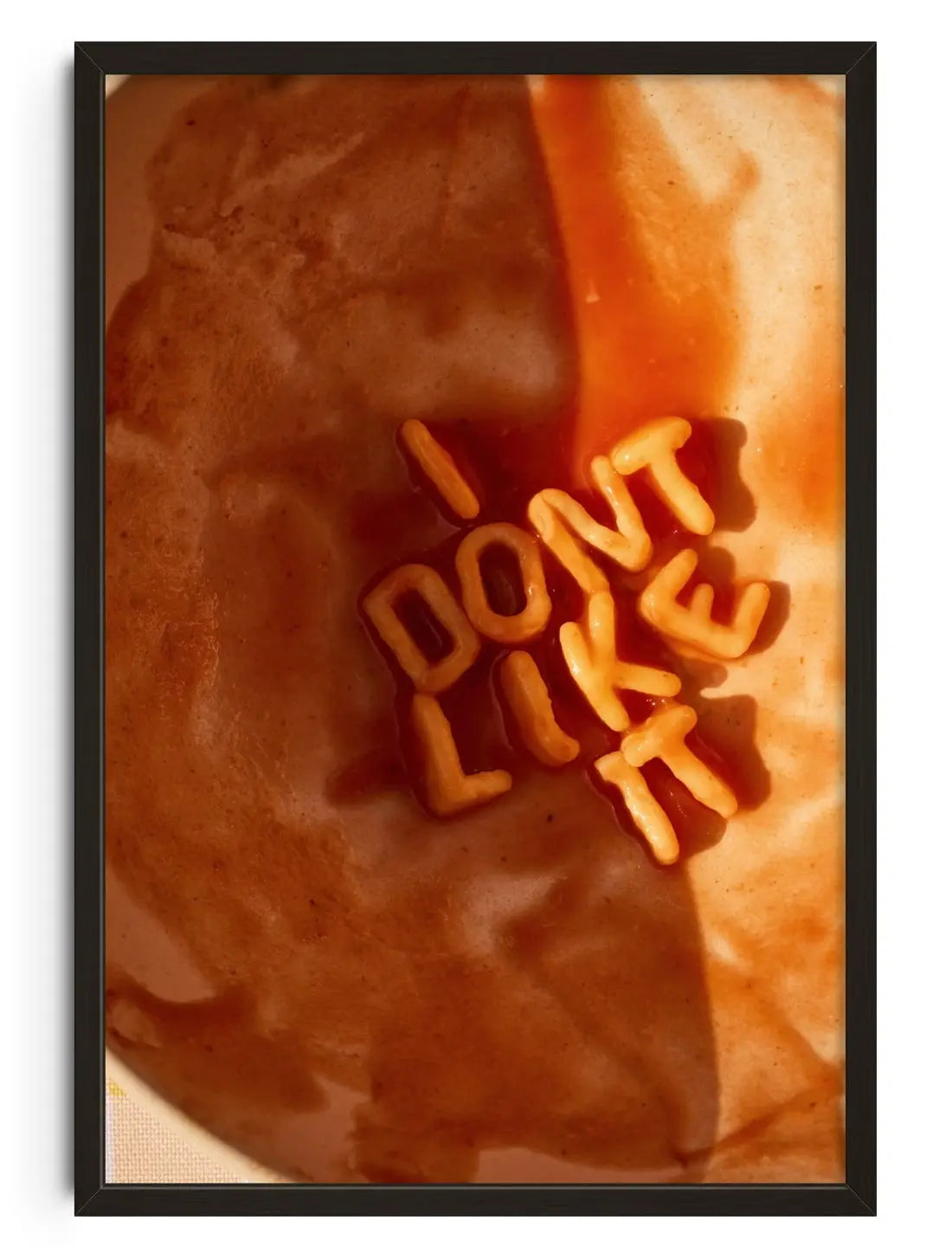I DONT LIKE IT contemporary wall art print by Alexandrena Parker - sold by DROOL