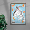 Buckaroo contemporary wall art print by Caitlin Flood-Molyneux - sold by DROOL