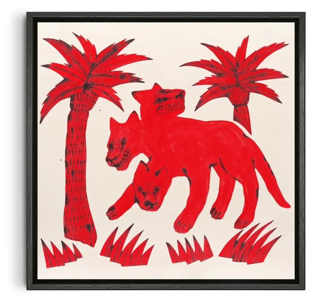 Cerberus contemporary wall art print by Kwonny - sold by DROOL