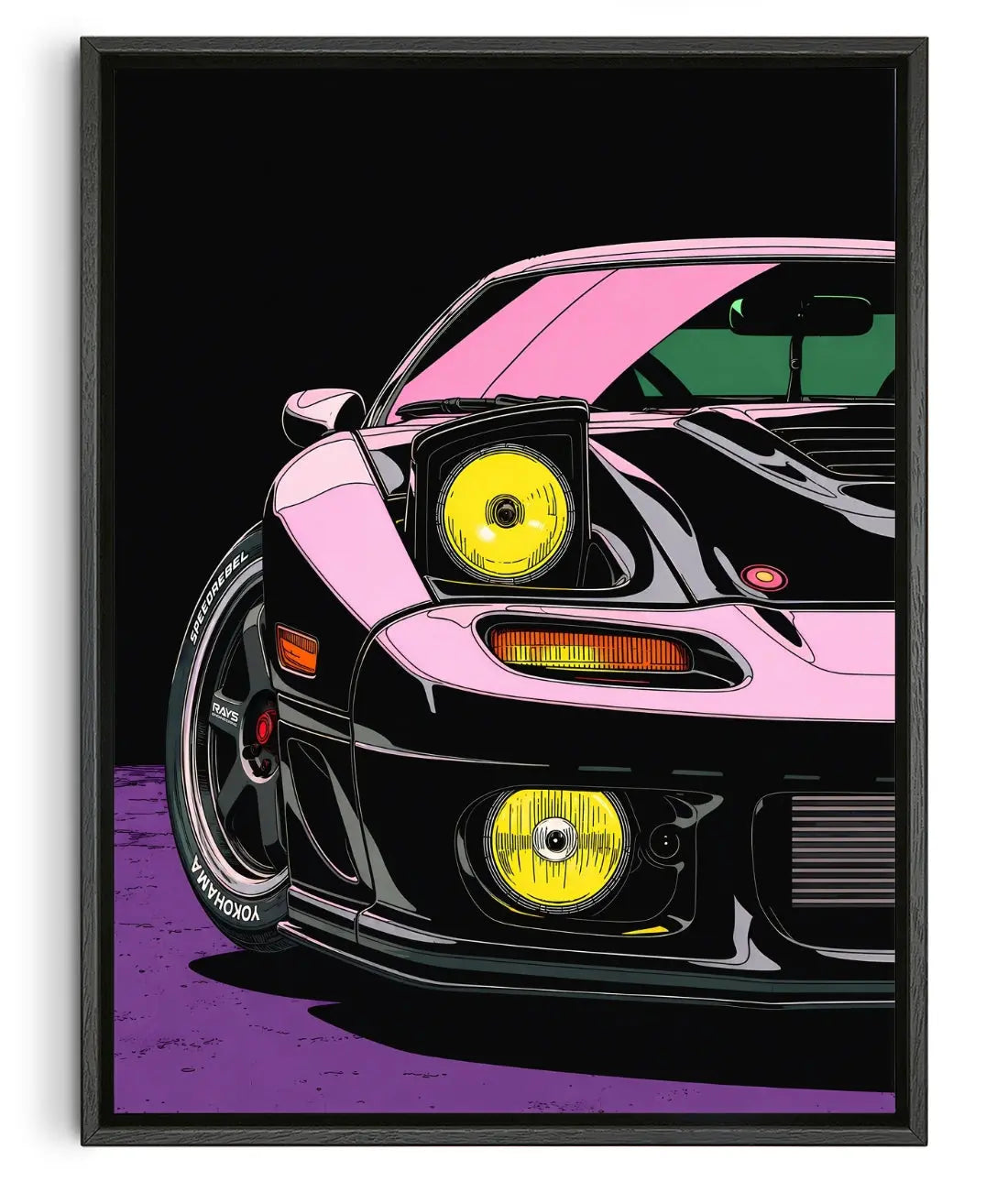 Drift Division 04 contemporary canvas print by MelancholyMachinations - sold by DROOL