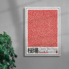 Cherry Tree Fields contemporary wall art print by George Kempster - sold by DROOL