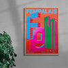 FemPalais - Festival of Women contemporary wall art print by Malena Kronschnabl - sold by DROOL