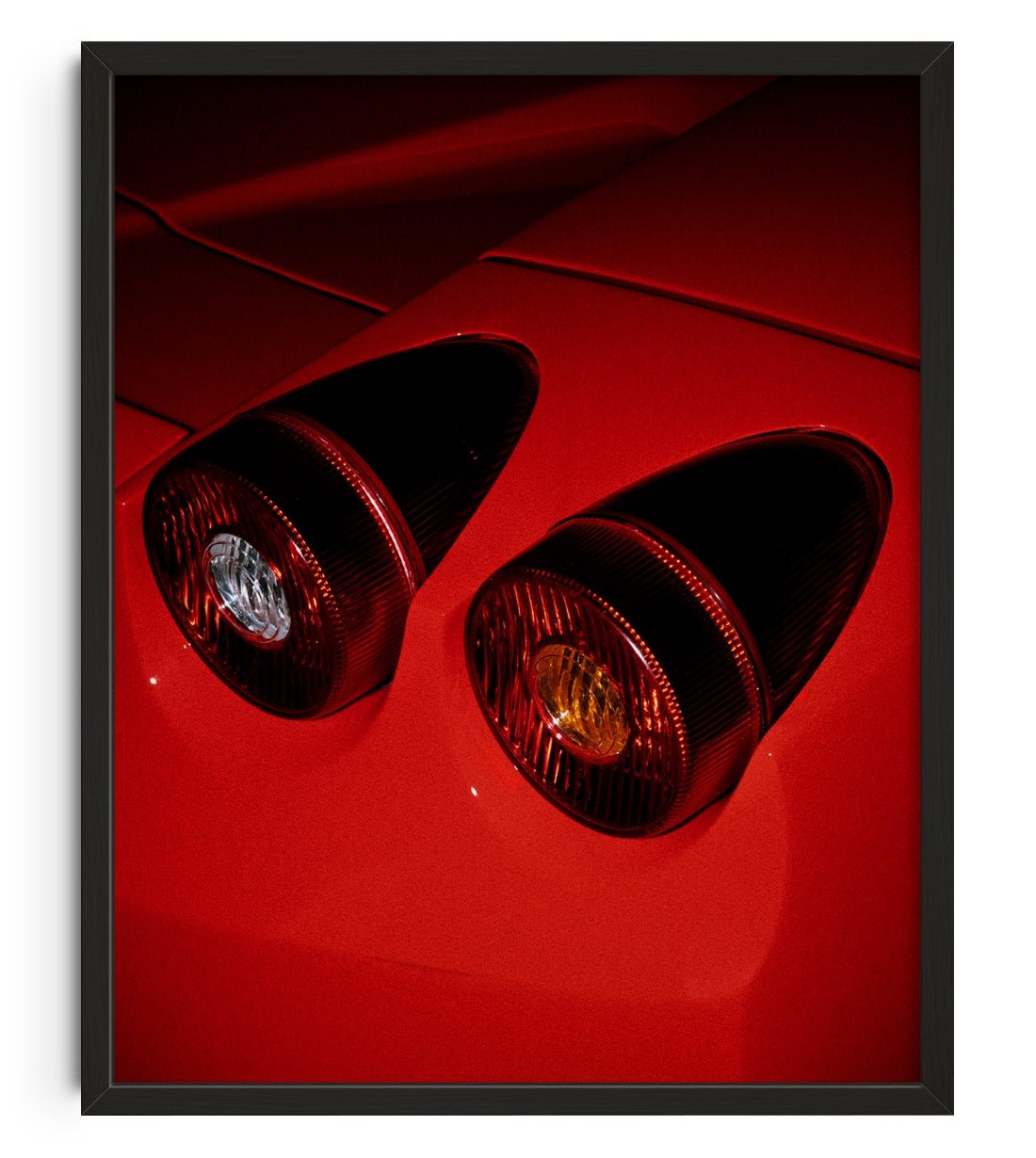 ROSSO contemporary wall art print by Gregory Tauziac - sold by DROOL