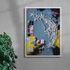 Synthetic Evolution contemporary wall art print by Kitasavi - sold by DROOL