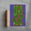 ACID contemporary wall art print by Ignorance1 - sold by DROOL