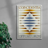 Unity of Opposites (Fig.1) contemporary wall art print by Utsav Verma - sold by DROOL