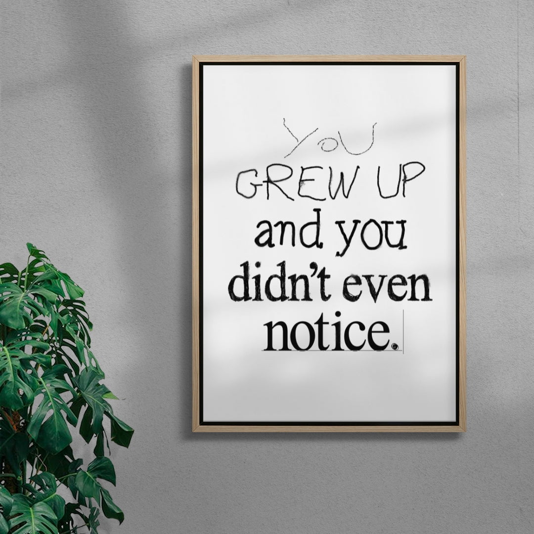 YERN contemporary wall art print by Eddie Loughran - sold by DROOL