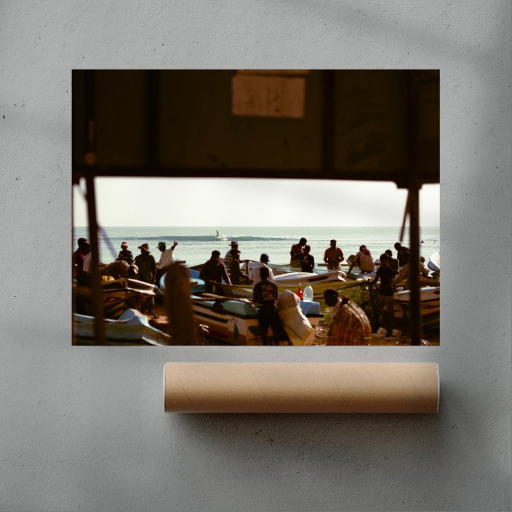 12x18" (30x45cm) Arugam Bay contemporary wall art print by la_malinde - sold by DROOL