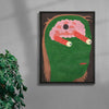 Derealization contemporary wall art print by June Gutman - sold by DROOL