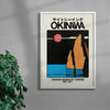 Okinawa 3 contemporary wall art print by Othman Zougam - sold by DROOL