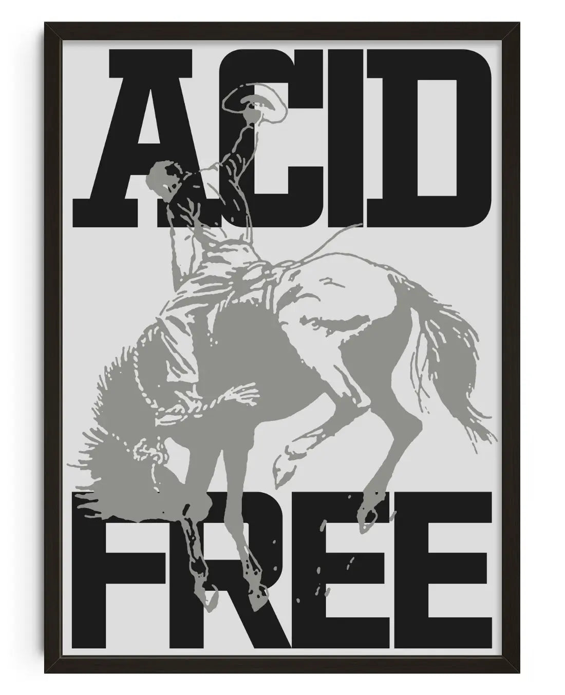 ACID FREE contemporary art print by Kido - sold by DROOL