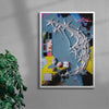Synthetic Evolution contemporary wall art print by Kitasavi - sold by DROOL
